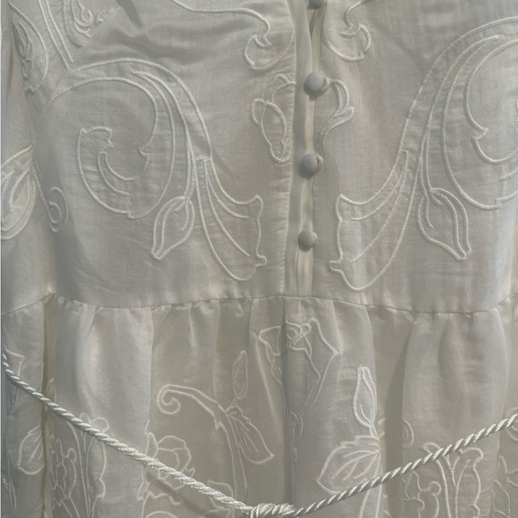 Marchesa White Lace Maxi Dress - Picture 2 of 3